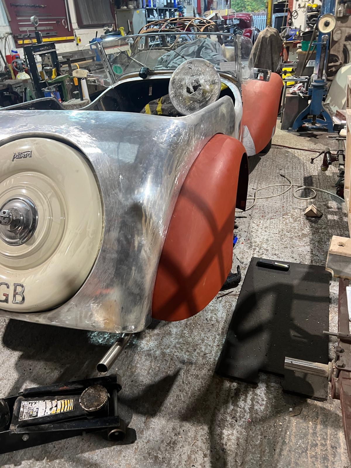 Here is where we left the car in the last post